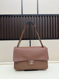 Chanel Classic Flap Bag – Brown Caviar Leather