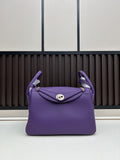 Hermès Lindy 26 – Ultraviolet Togo Leather with Palladium Hardware