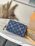 Louis Vuitton Speedy Bandoulière Mini Monogram Denim Bag